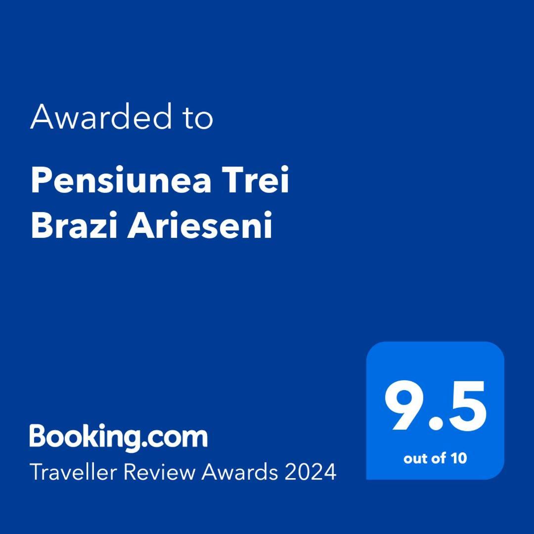 Pensiunea Trei Brazi Арьешени Экстерьер фото